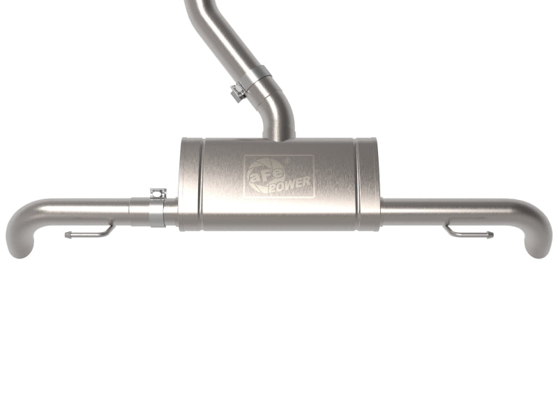aFe MACH Force-Xp 17-21 Audi Q5 L4-2.0L (T) 3in to 2.5in Stainless Steel Cat-Back Exhaust System - 49-36447