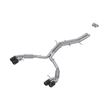 Load image into Gallery viewer, MBRP 18-21 Audi S5 Coupe/S4 Sedan T304 SS 2.5in Cat-Back Quad Rear Exit Exhaust - Carbon Fiber Tips - S46073CF