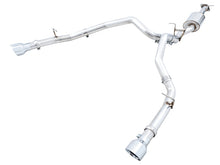 Load image into Gallery viewer, AWE Tuning 19-21 RAM 1500 5.7L (w/Cutouts) 0FG Dual Rear Exit Cat-Back Exhaust - Chrome Silver Tips - 3015-32005