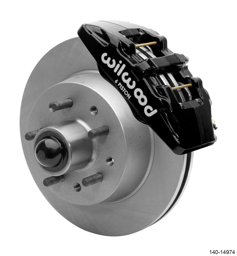 Wilwood Dynapro 6 Front Hub Kit 11.86in 51-59 Chevrolet 1500 1/2 Ton - 140-14974