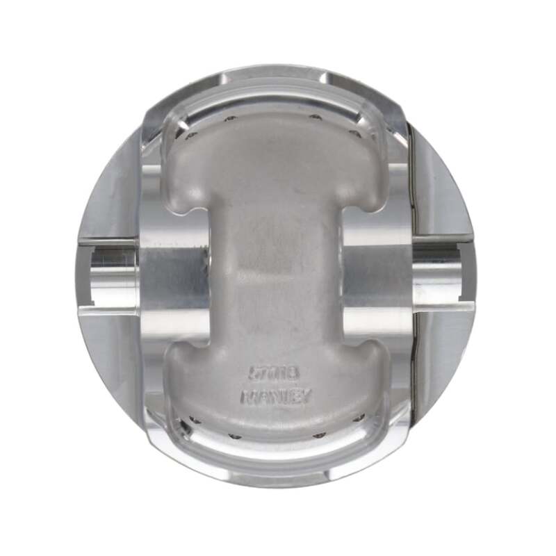Manley Chevrolet LS Piston Set - 4.075in Bore 1.115in CH, -4.00 CC - 592675C-8
