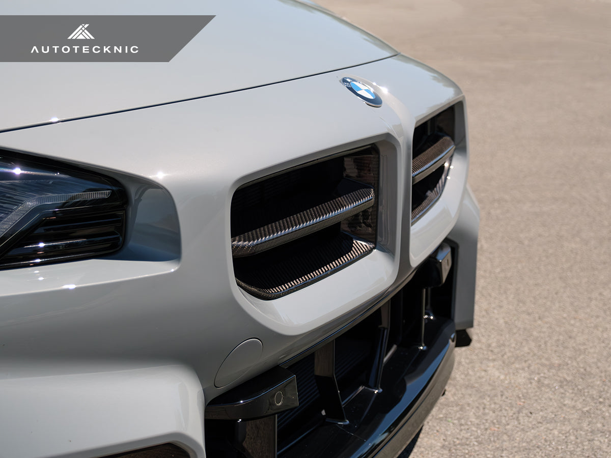 AutoTecknic Dry Carbon Motorsport Front Grille - BMW G87 M2