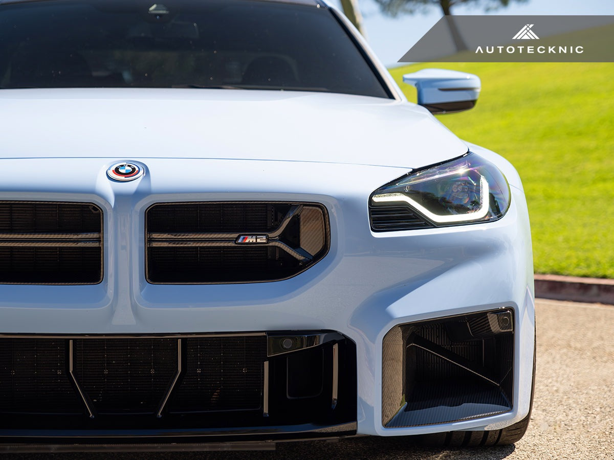 AutoTecknic Dry Carbon Corsa Front Grille - BMW G87 M2