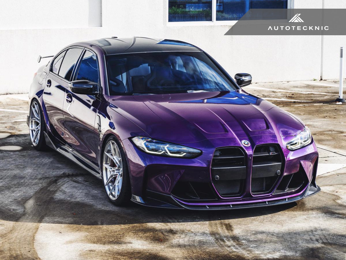 AutoTecknic Dry Carbon Motorsport V2 Front Grille - BMW G80 M3 | G82/ G83 M4
