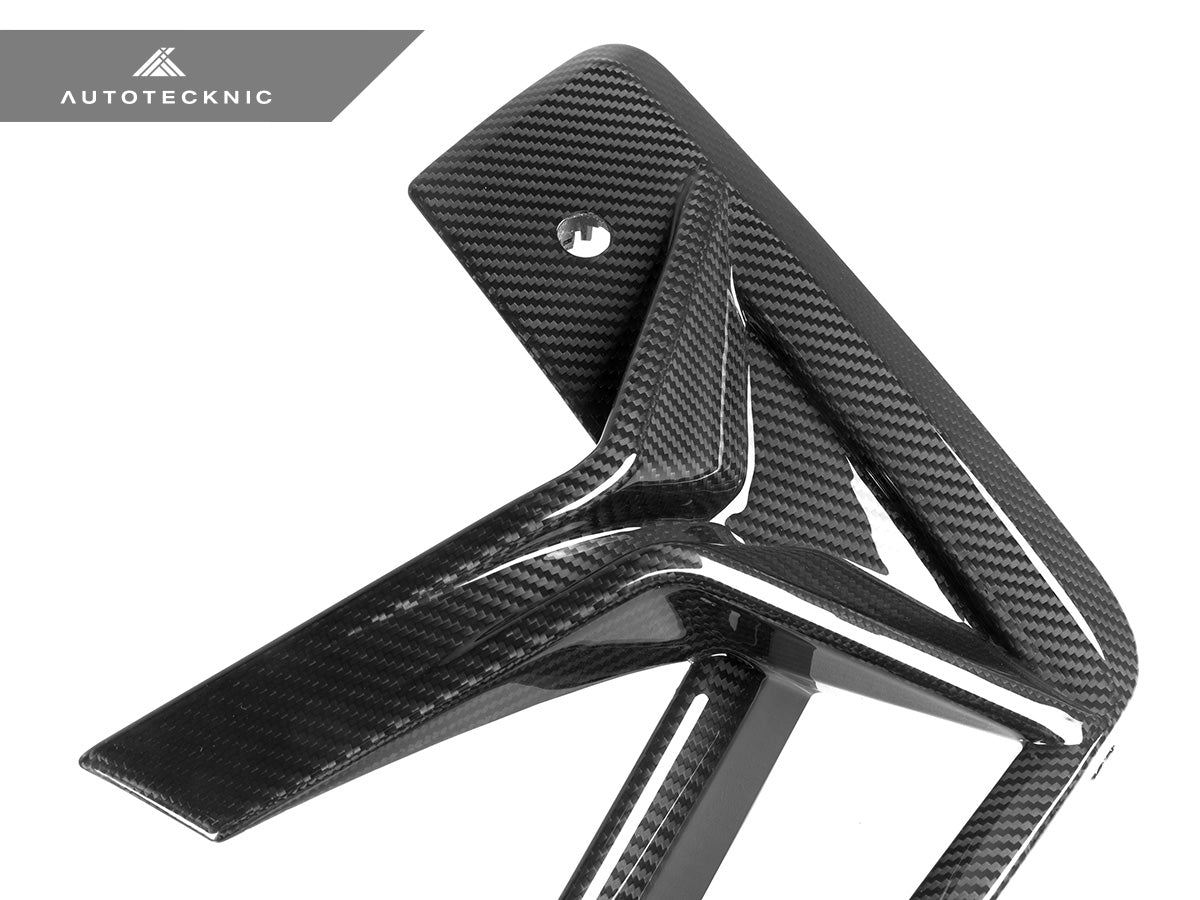 AutoTecknic Dry Carbon Front Bumper Trim Set - BMW F97 X3M LCI | F98 X4M LCI