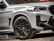 Load image into Gallery viewer, AutoTecknic Dry Carbon Front Bumper Trim Set - BMW F97 X3M LCI | F98 X4M LCI