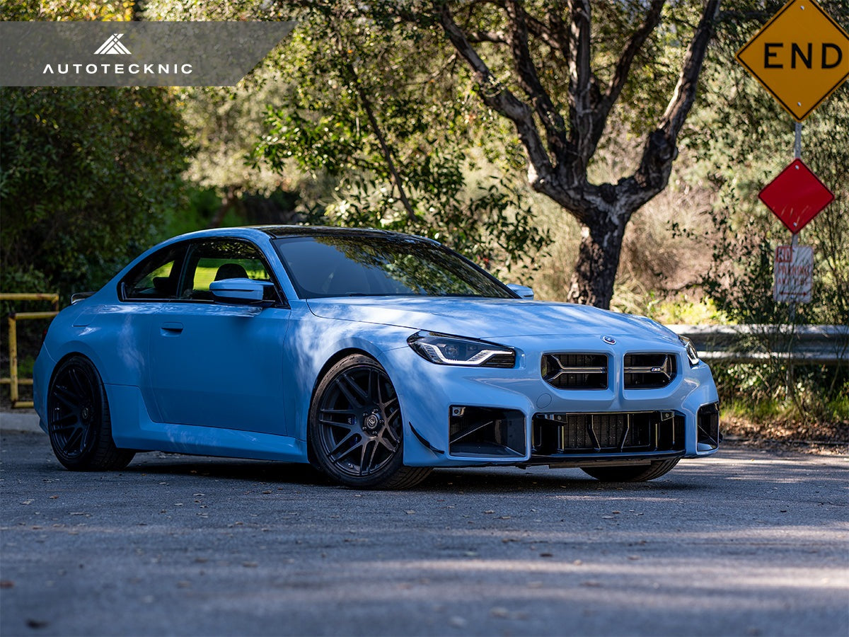 AutoTecknic Dry Carbon Corsa Front Grille - BMW G87 M2