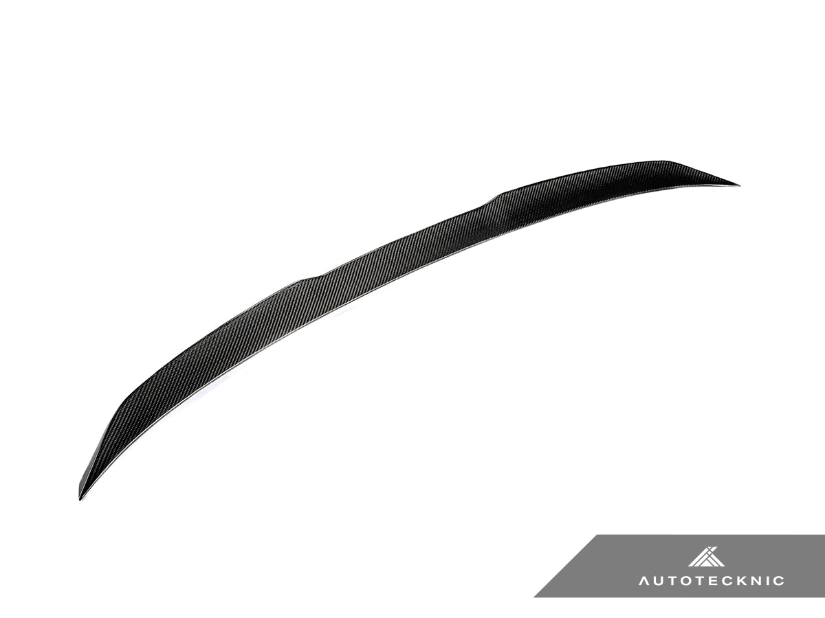 AutoTecknic Dry Carbon V1 Elevated Trunk Spoiler - BMW G80 M3