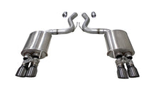 Load image into Gallery viewer, Corsa 2018-2023 Ford Mustang GT Fastback 5.0L 3in Sport Axle-Back Exhaust w/ 4in Gunmetal Tips - 21002GNM