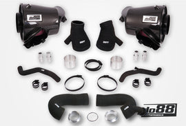 do88 2020+ Porsche 911 Turbo/Turbo S (992.1) Induction System w/66mm Outlet & Turbo Inlet Hoses - LF-210-ST-66-212