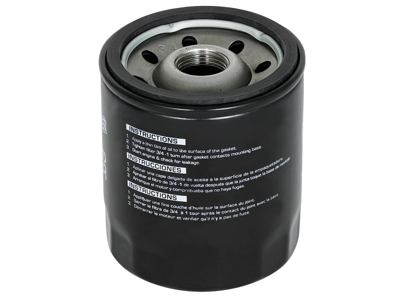 aFe ProGuard HD Oil Filter; 19-20 GM Silverado 1500; L4 2.7L - 4 Pack - 44-LF047-MB