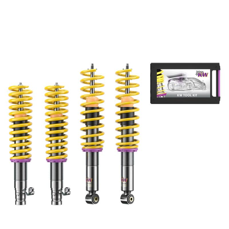 KW Coilover Kit V3 Acura Integra Type R (DC2)(w/ lower eye mounts on the rear axle) - 35250004
