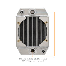 Load image into Gallery viewer, Mishimoto Universal Drag Race Performance Aluminum Radiator - Natural - MMRAD-UNI-DRGN