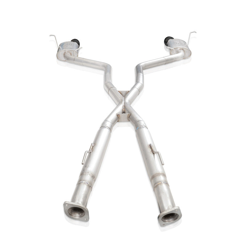 Stainless Works 18-19 Dodge Durango 6.4L Legend Catback Exhaust w/ Black Tips - DUR18CBL-B