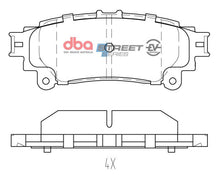 Load image into Gallery viewer, DBA 16-18 Lexus GS200t (Excl F Sport) Rear SSEV Street Series Brake Pads - DB2245SSEV