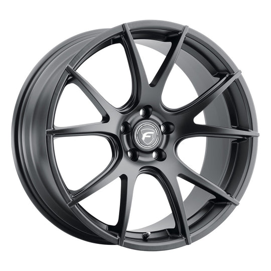 Forgestar CF5V 19x11 / 6x114.3 BP / ET43 / 7.7in BS Satin Black Wheel - F22291176P43