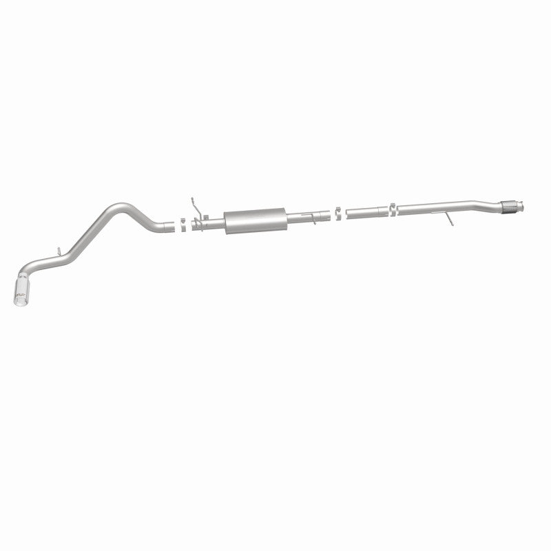 Magnaflow 14 Chevy Silverado V8 5.3L CC/EC Cab Single P/S Rear Exit Stainless Cat Back Perf Exhaust - 15267