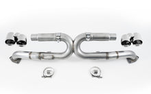 Load image into Gallery viewer, AWE Tuning 991 Carrera Performance Exhaust - Chrome Silver Tips - 3015-32044