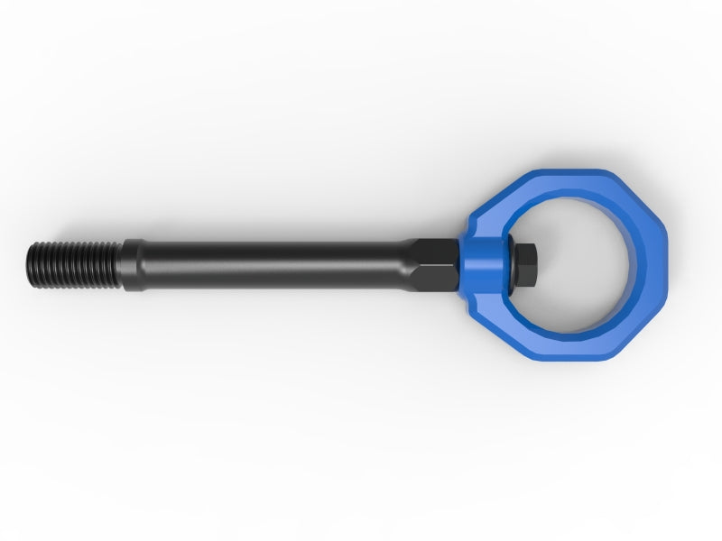 aFe CONTROL Front Tow Hook Chevrolet Corvette (C8) 20-25 V8-6.2L- Blue - 450-401014-L