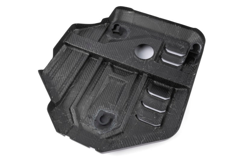 Dinan 21-27 BMW M2/M3/M4 (G80/G82/G87) Matte Carbon Fiber Engine Cover w/Gloss Accents - D590-0005-B