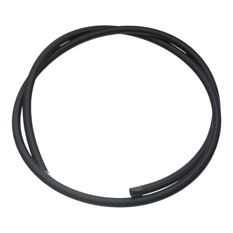 DeatschWerks 10AN Black Nylon Braided CPE Hose - 6ft - 6-02-0817-6