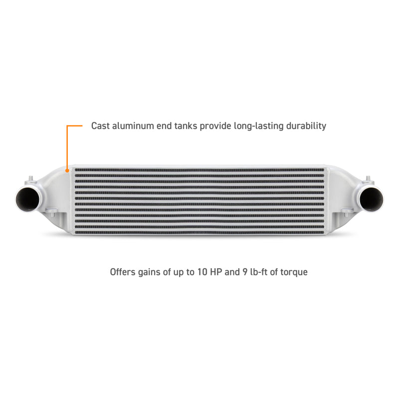 Mishimoto 2023+ Honda Civic Type-R Intercooler Kit w/Pipes - Silver Intercooler/Black Pipes - MMINT-CTR-23KSLBK