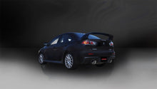 Load image into Gallery viewer, Corsa 2008-2015 Mitsubishi Lancer Evolution X Sedan 2.0L Polished Sport Dual Rear Cat-Back Exhaust - 14858