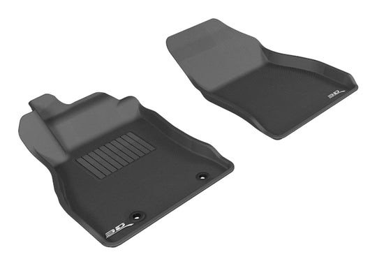 3D MAXpider 2011-2018 Nissan Juke Kagu 1st Row Floormat - Black - L1NS06411509