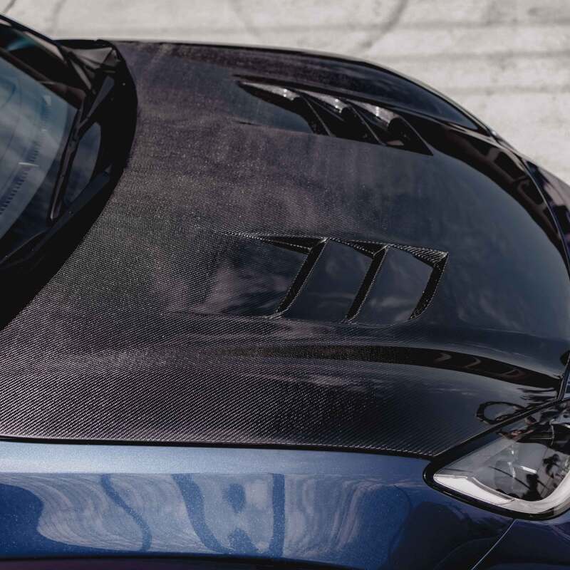 Seibon 2022 Toyota GR86/Subaru BRZ TS-Style Carbon Fiber Hood - HD22TY86-TS