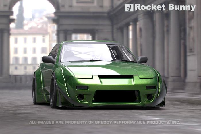 GReddy 89-93 Nissan 240SX Rocket Bunny RPS13 V2 6666 GT Wing - 17020388