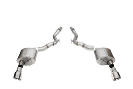 Corsa 2024-2025 Ford Mustang GT Sport Axle-Back Dual Rear Exit with 4.5in Polished Pro-Series Tips - 21272