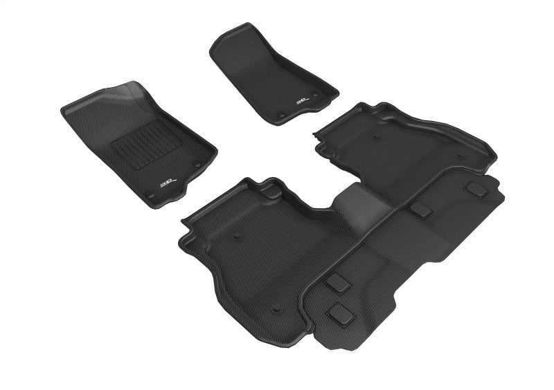 3D MAXpider 20-26 Jeep GladiAtor JT Kagu Black Full Set - L1JP02201509