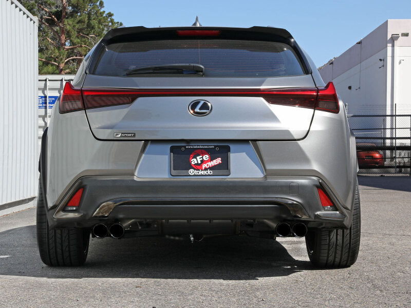aFe 19-21 Lexus UX200 Takeda 2in - 2.5in. 304 SS Cat-Back Exhaust System w/ Black Tip - 49-36054-B