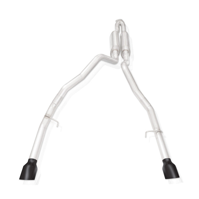 Stainless Works 2019+ Ram Redline Catback With Black Tips - RAM19CBR-B