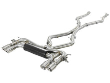 Load image into Gallery viewer, aFe MACH Force-Xp 3.5in 304 SS Cat-Back w/Polished Tips 15-18 BMW X5 M (F85)/X6 M (F86) V8-4.4L S63 - 49-36341-P