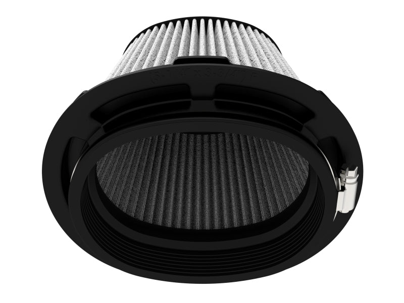 aFe Momentum Intake Filter w/Pro DRY S (5-1/4x3-3/4)IN F x(7-3/8x5-7/8)IN B x(4-1/2x4)IN Tx6-3/4IN - 21-91104