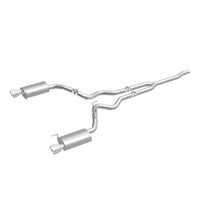 Load image into Gallery viewer, MagnaFlow Cat Back, SS, 2.5in, Street, Dual Split Polished 4.5in Tips 2015 Ford Mustang Ecoboost - 19097