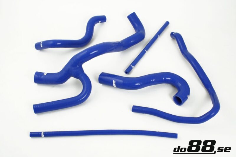 do88 81-90 Audi Quattro/Ur-Quattro 2.2T 10V Radiator Hoses - Blue - DO88-KIT105B