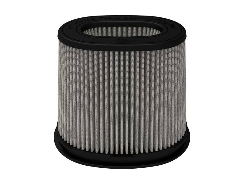 aFe MagnumFLOW Pro DRY S Air Filter (6 x 4)in F x (8-1/2 x 6-1/2)in B x (7-1/4 x 5)in T x 7-1/4in H - 20-91205D