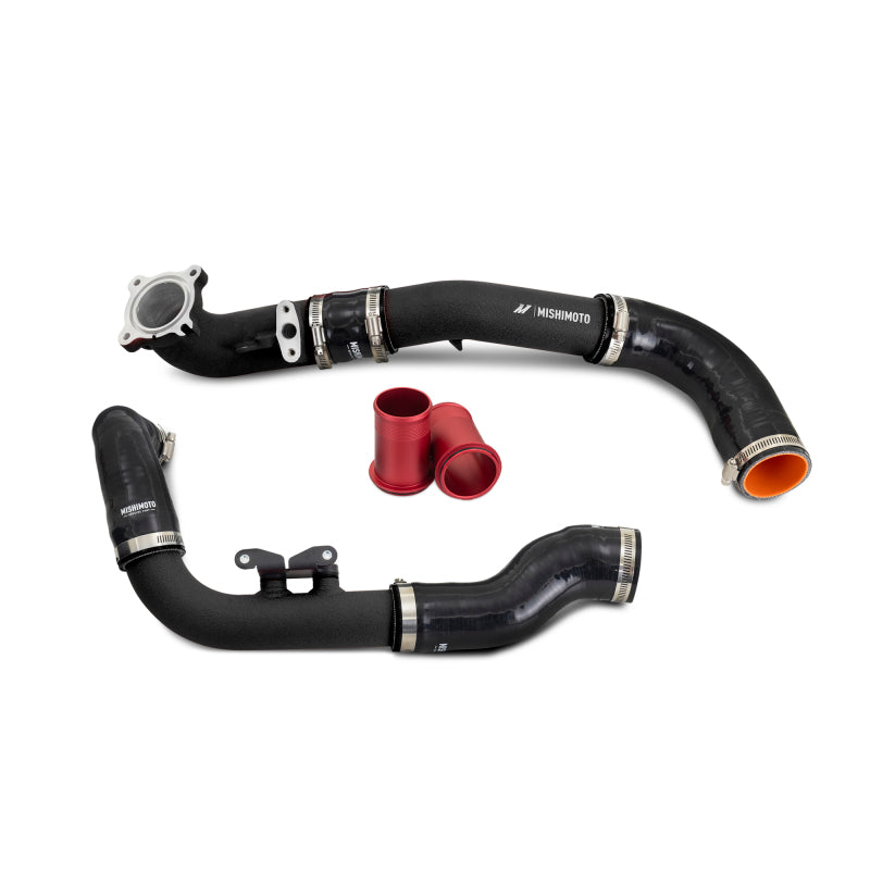 Mishimoto 2023+ Toyota GR Corolla Intercooler Pipe Kit - Micro Wrinkle Black - MMICP-GRC-23BK