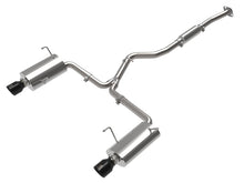 Load image into Gallery viewer, aFe Subaru Forester XT 14-18 H4-2.5L (t) Takeda 2-1/2in to 2-1/4in 304 SS Cat-Back- Black Tip - 49-36804-B