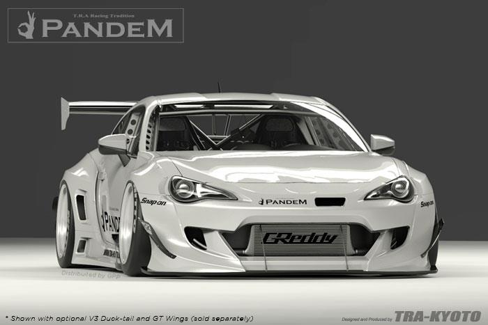 GReddy Scion FR-S Pandem Wide Body V3 Front Splitter - 17010272