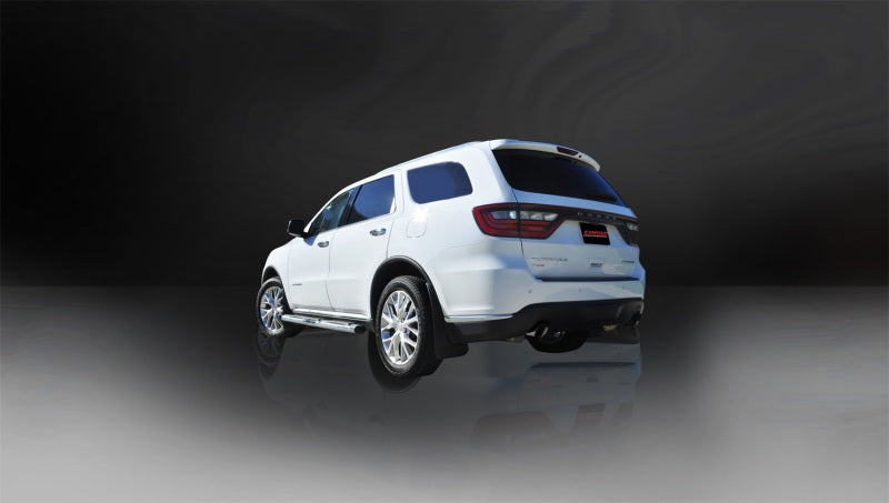 Corsa 2011-2024 Dodge Durango 5.7L V8 Black Sport Dual Rear Cat-Back Exhaust - 14459BLK