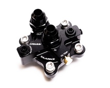 Load image into Gallery viewer, GReddy RB26 OIL BLOCK ADAPTER BOLT-ON GPP X TAARKS - 12428110