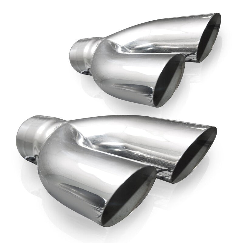 Stainless Works Y Tips 2 1/2in ID Inlet 2 1/2in Outlets - 7020250