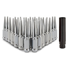Load image into Gallery viewer, Mishimoto Mishimoto Steel Spiked Lug Nuts M14 x 1.5 32pc Set Chrome - MMLG-SP1415-32CH