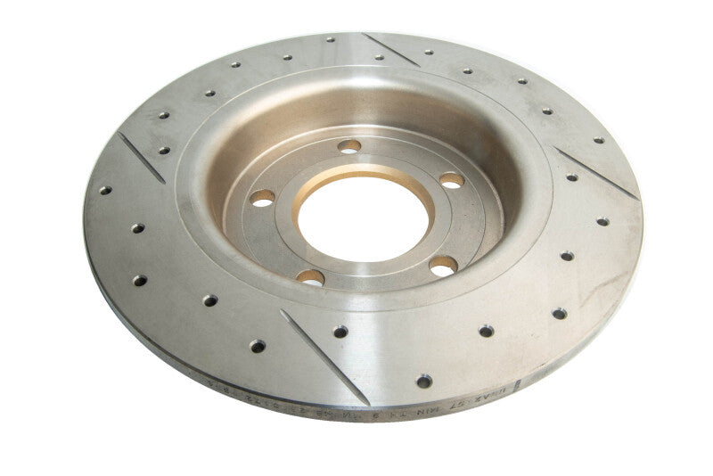 DBA 04-05 Mazda 3 2.3L / 06+ MazdaSpeed3 Rear Drilled & Slotted Street Series Rotor - DBA2957X