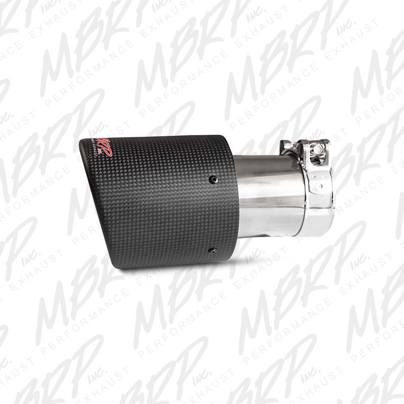 MBRP Universal Carbon Fiber Tip 4in OD/3in Inlet/7.7in L - T5122CF