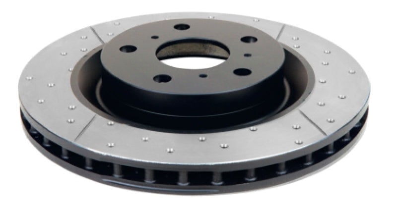 DBA 09-16 Mini Cooper (w/JCW Brakes) Front Drilled & Slotted Street Series Rotor - DBA2528X