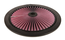 Load image into Gallery viewer, K&amp;N X-Stream Top Filter X-Stream 14 inch OD Black - 66-1401